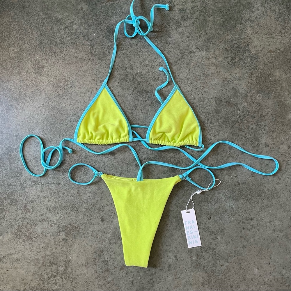 Frankies Bikinis Green Bikini
